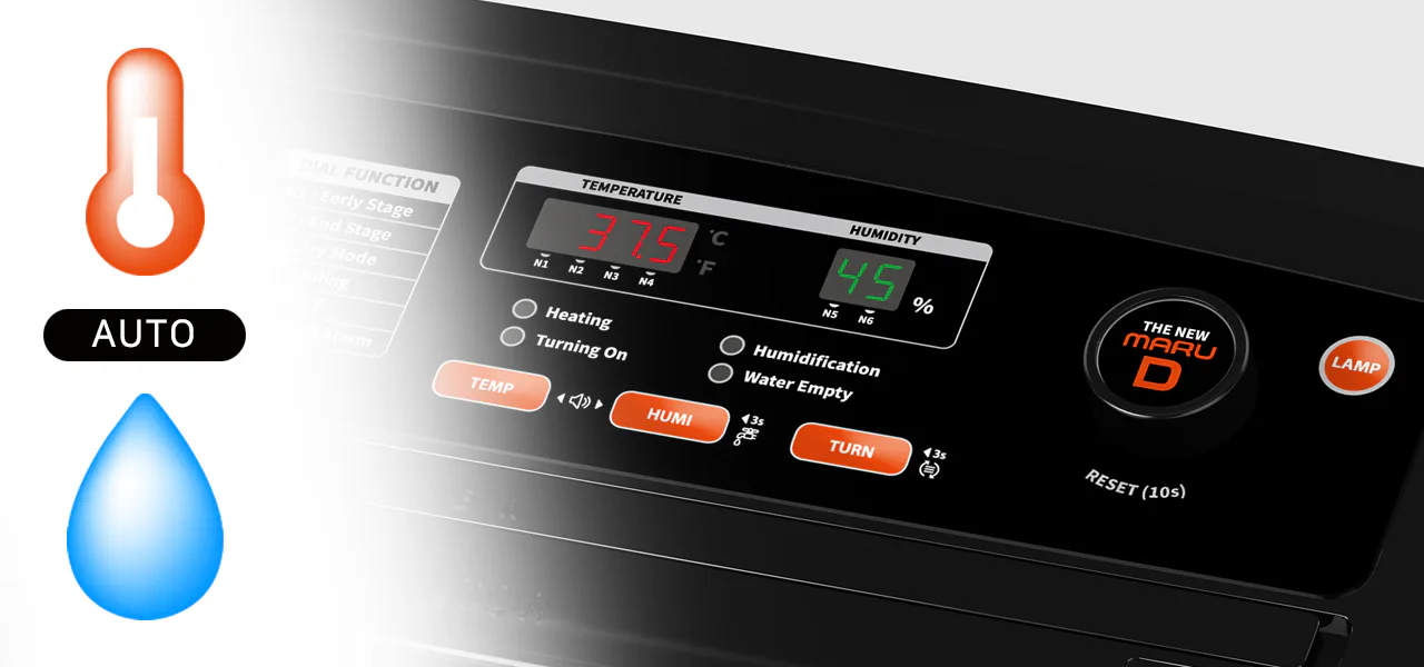 Rcom The New MARU D MAX 480: Автоматический контроль микроклимата