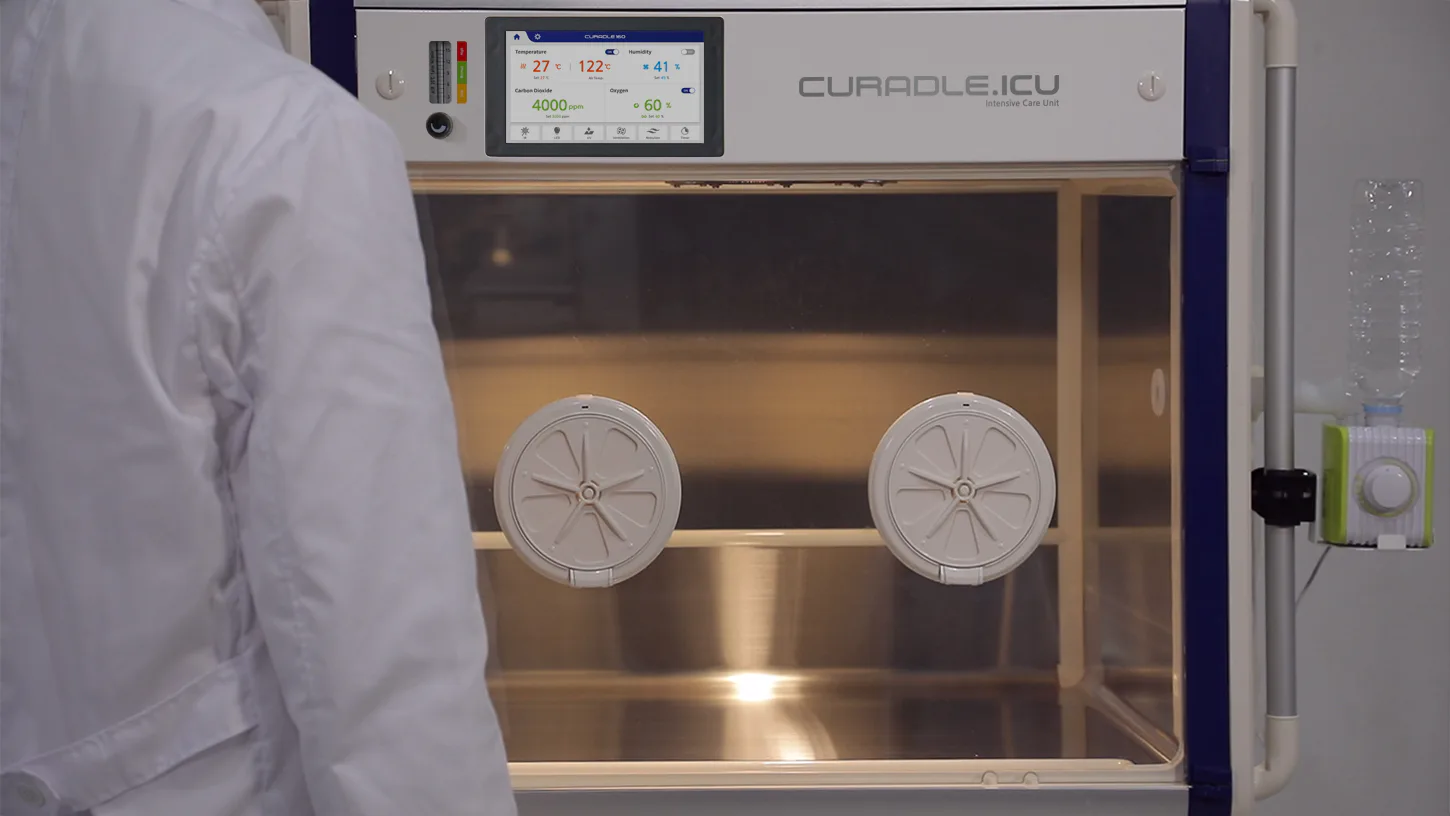 Curadle Smart Incubator PRO PLUS 160C V3: Система равномерного нагрева