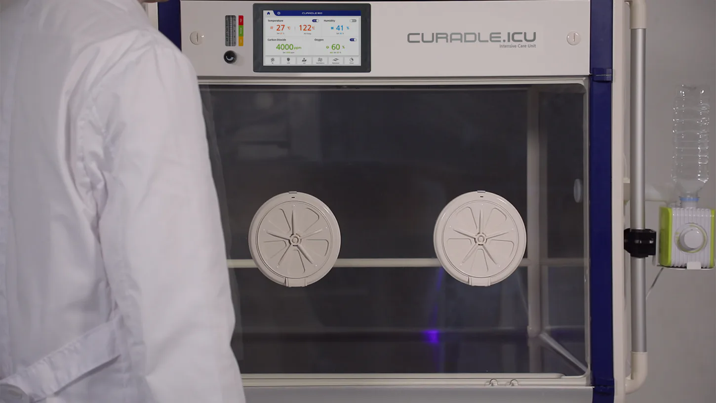 Curadle Smart Incubator PRO PLUS 160C V3: Ультрафиолетовый режим обработки