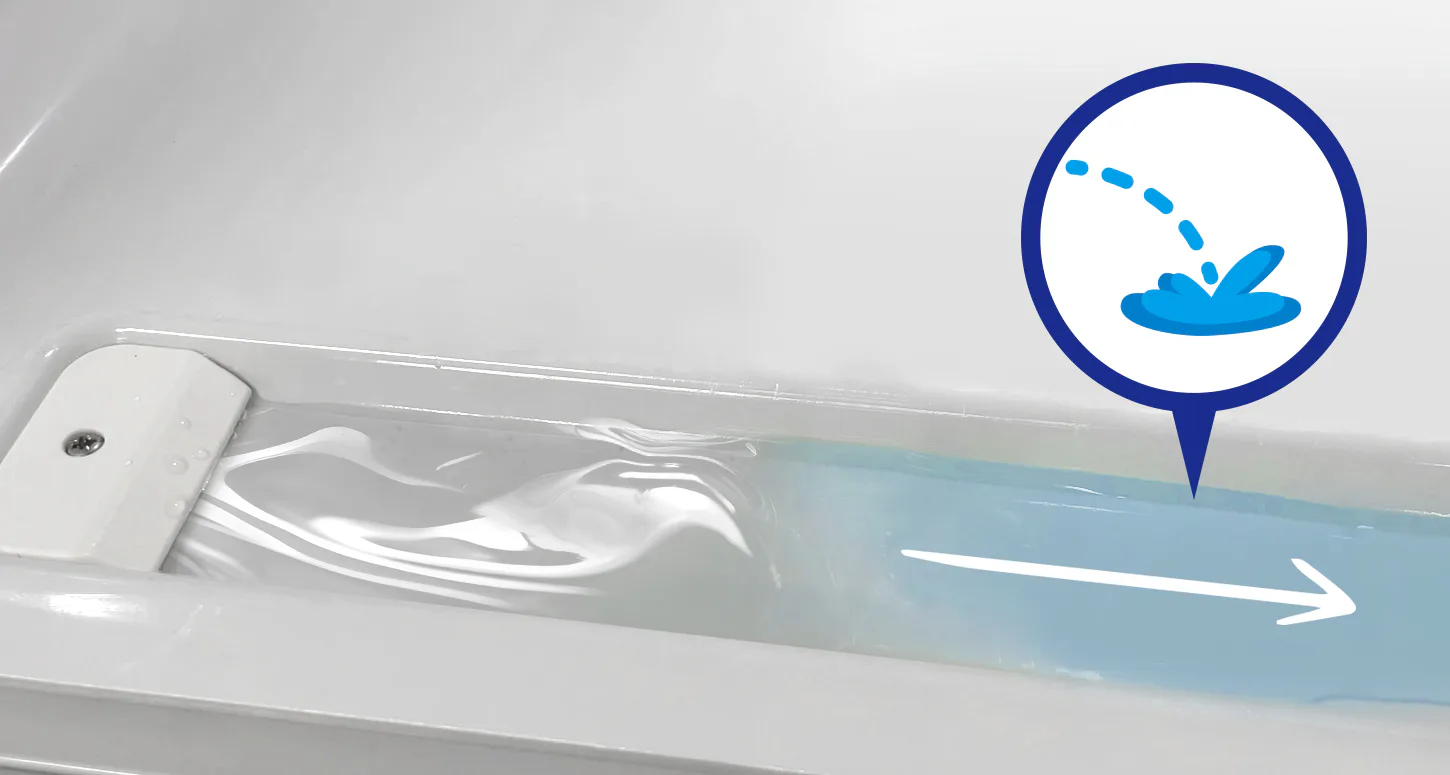 Curadle Smart Incubator ULTRA 190: Система отвода жидкости
